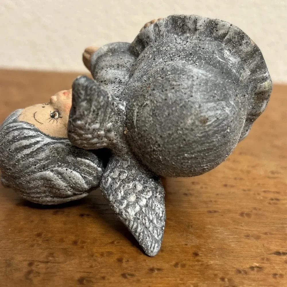 Baby GIRL Angel Ceramic 3.75